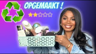 OPGEMAAKTE BEAUTY PRODUCTEN  KOOP IK HET OPNIEUW   LIFE BY NATHALIE [upl. by Isaak]