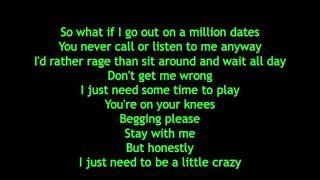 Avril Lavigne  What The Hell Lyrics [upl. by Armallas874]