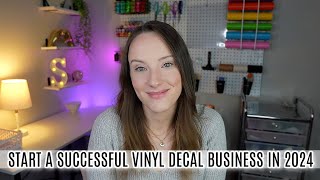 Start A Vinyl Small Business in 2024 Investment What To Sell EVERYTHING Needed [upl. by Eledoya]