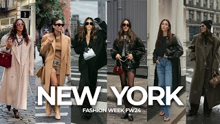 NYFW  Outfits Shows Fashion Week Life and a Surprise  Tamara Kalinic [upl. by Boser]