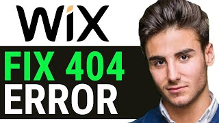 HOW TO FIX 404 ERROR IN WIX 2024 [upl. by Naugan870]