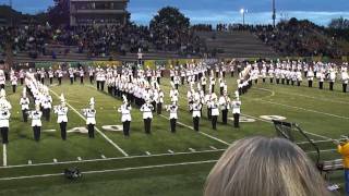 Midland High vs Dow High 2011  Dow High Marching Band Opening Ceremony [upl. by Lu]