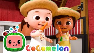 Yes Yes Vegetables 🥕 Sing Along with Nina  CoComelon Nursery Rhymes amp Kids Songs [upl. by Enirahtac531]