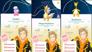 HUNDO MeGa Ampharos  Exclusive Move Dragon Pulse 🔥🔥 Mareep Complete Evolution [upl. by Quillan767]