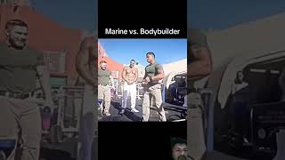 Bodybuilder vs Army Officer shorts shortvideo [upl. by Gahl]