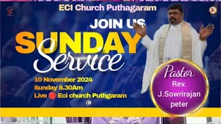 Sunday service amp Childrens sunday ECI Church Puthagaram Live 🔴 [upl. by Dumanian]