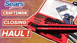 CRAFTSMAN Sears CLOSEOUT Haul [upl. by Selway]