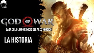 TODA La Historia de GOD OF WAR HASTA EL DE 2018  iLion [upl. by Sivlek732]