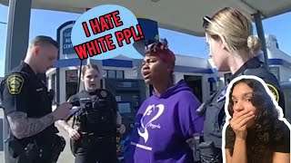 Hotheaded Hyena proves just how racist she is while turning simple traffic stop into a FELONY [upl. by Hildie]