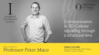 Inaugural Professorial Lecture  Professor Peter Mace [upl. by Ahders]