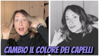 CAMBIO LOOK Nuovo colore Ho fatto la modella per capelli [upl. by Ailemak]