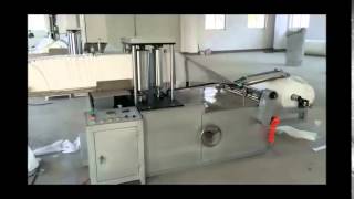 Disposable Cleaning Cloth Dishcloth and Wipe Cloth Cutting and Folding Machine [upl. by Nylahsoj124]