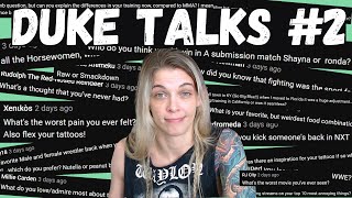 Lightsabers Tattoo inspiration Shayna vs Ronda  Duke Talks 2 [upl. by Eednyl]