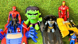 Spider Man action doll Marvel popular toy collection Marvel toy unboxing Ironman Hulk Batman [upl. by Angeli171]