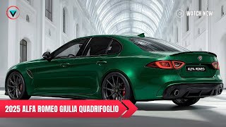 Rivelata la nuova Alfa Romeo Giulia Quadrifoglio 2025 quotBerlina ad alte prestazioniquot [upl. by Spieler]