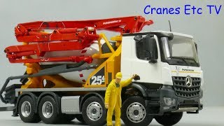 Conrad Putzmeister Pumi 254 Pump Mixer by Cranes Etc TV [upl. by Adnerad]