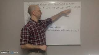 Calculating the Change in Free Energy for a Reaction Under Nonstandard ConditionsPractice Problem [upl. by Vezza]