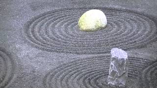 ASMR zen garden experience no music 禅の庭 [upl. by Derayne]