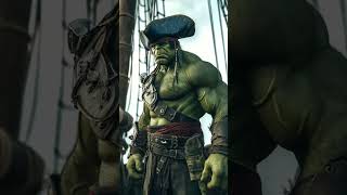 Marvel Superheroes As Pirates marvel superhero tkai ai shorts short shortvideo viral edit [upl. by Ricky]