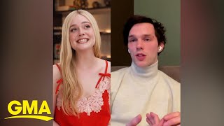 The Great stars Elle Fanning Nicholas Hoult dish about season 3 [upl. by Yraht]