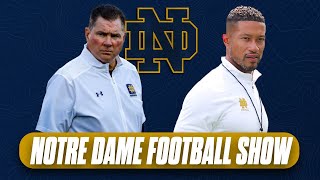 Notre Dame football show Waytooearly 2024 Fighting Irish depth chart breakdown with Tim Hyde [upl. by Ez]