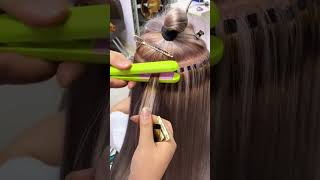 🥰🥰So Easy to Install Hair Extensions Do Not Need Any Tools  Shiny  Soft [upl. by Brendin]