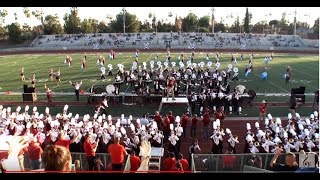 UMass Minuteman Marching Band  2018 Pasadena Bandfest [upl. by Adalard]