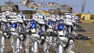 501st Clone TaskForce deploys into Droid Invasion  Star Wars Ricos Brigade Side Stories [upl. by Nnad]