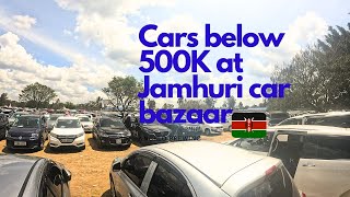 Cars below 500K in Kenya  Jamhuri car bazaar Nairobi [upl. by Darcie]