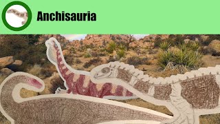 Prehistoric World Size Comparisons  Dinosaurs  Anchisauria [upl. by Buckels]