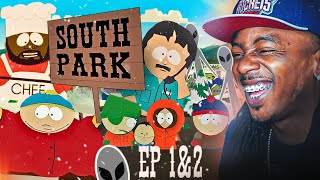 BEEFCAKE South Park Ep 1amp2 Reaction First Time Watching [upl. by Ayel]