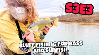 Bluff Fishing for Bass and Sunfish Femboy Fishing S3E3 [upl. by Glaser394]