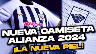 Esta SERÁ la NUEVA CAMISETA de ALIANZA LIMA 2024 ¿TE GUSTA [upl. by Enirual]