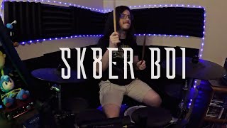 Avril Lavigne  Sk8er Boi Drum Cover [upl. by Ateloj597]