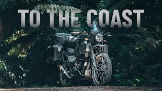 Riding from the Mountains to the Coast the journey continues on my Royal Enfield Himalayan S1E17 [upl. by Renrew]