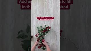 Ashley  DIY Holiday Wreath Ideas 2022 [upl. by Atekal]