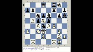 Felecan Florin vs Gustafsson Jan  EU Chess U16 1995 Zagan Poland [upl. by Gaultiero]