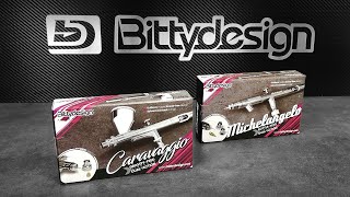 New Release Caravaggio amp Michelangelo airbrushes by Bittydesign Co [upl. by Bremble]