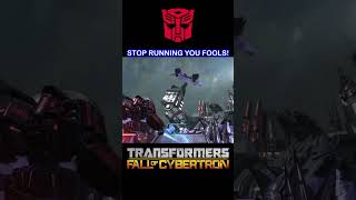 Fall of Cybertron  Part 7 Megatrons Last Stand transformers gamingshorts [upl. by Ahsienar]