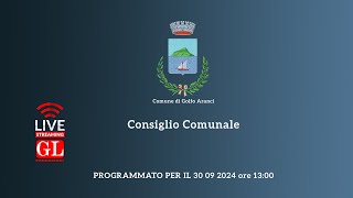 Consiglio Comunale del 30 09 2024 [upl. by Triplett]