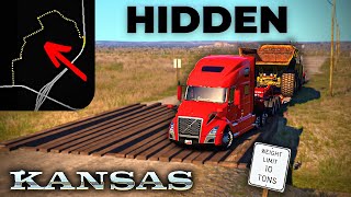 ATS Kansas NEW Types of SECRET Roads  ALL 9 Hidden Roads with NEW Features [upl. by Legim]