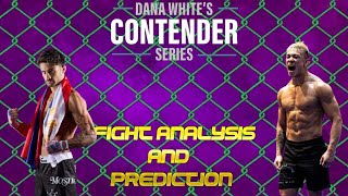 Contender Series Chasen Blair vs Kody Steele Fight Analysis amp Prediction Week 9 [upl. by Bowles616]