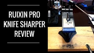 Ruixin Pro II Knife Sharpener review [upl. by Aicilev764]