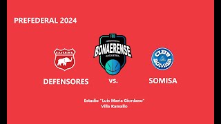 PREFEDERAL 2024  DEFENSORES DE BELGRANO VS SOMISA [upl. by Kcirdehs]