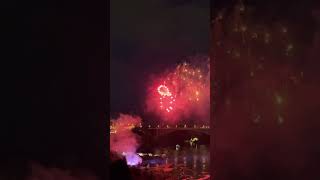 Fireworks at Niagara Falls in Ontario Canada 🇨🇦 [upl. by Gasperoni466]