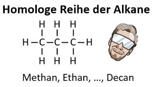 Alkane  Homologe Reihe der Alkane Chemie Endlich Verstehen [upl. by Sirrep]