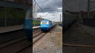 LSL Midland Pullman HST passing through WBQ class43 trains shorts ukrailways diesellocomotive [upl. by Eiderf]