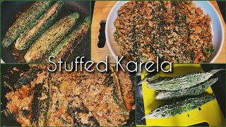 Stuffed Karela Recipe Qeema Bharay karelay by cooking with saima🇬🇧 [upl. by Nodnab]