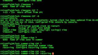 Network Time Protocol NTP On Cisco Devices Lab  Part 3 [upl. by Maddock]