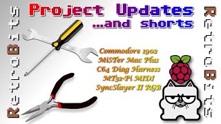 Project Updates MiSTer mt32pi C64 1902 and SyncSlayer II [upl. by Baiel]